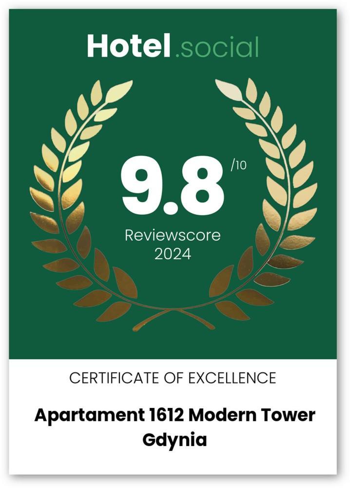 Apartament 1612 Modern Tower Gdynia Exterior foto